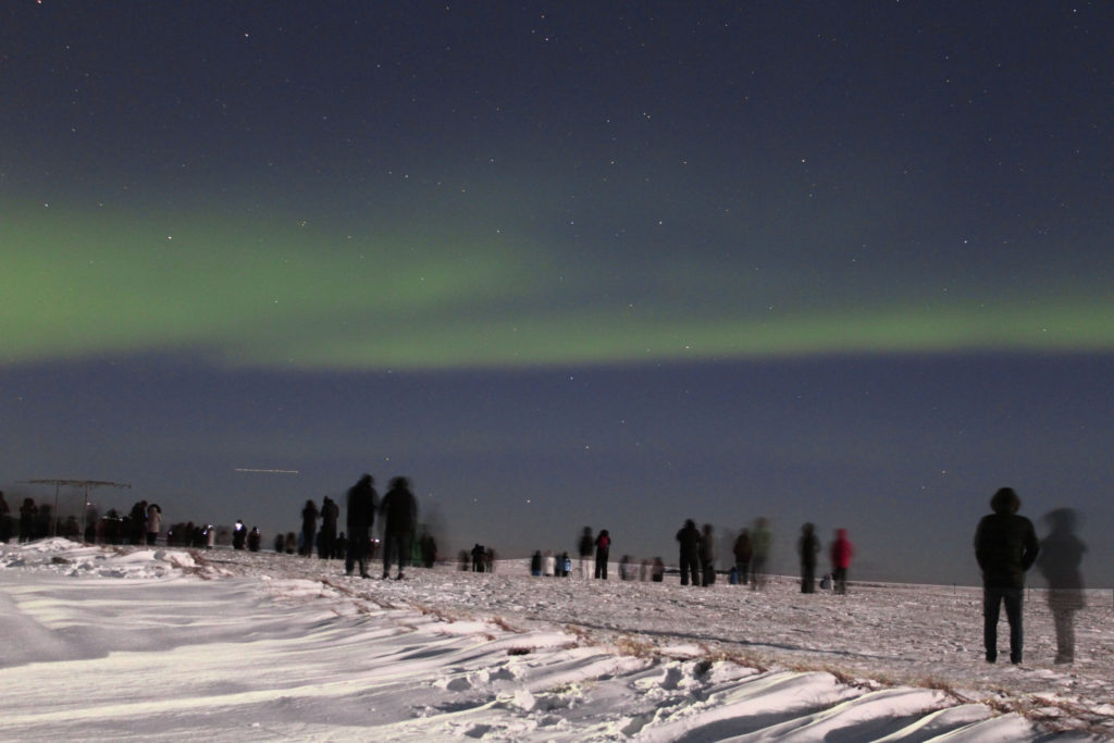 Northern lights in Iceland